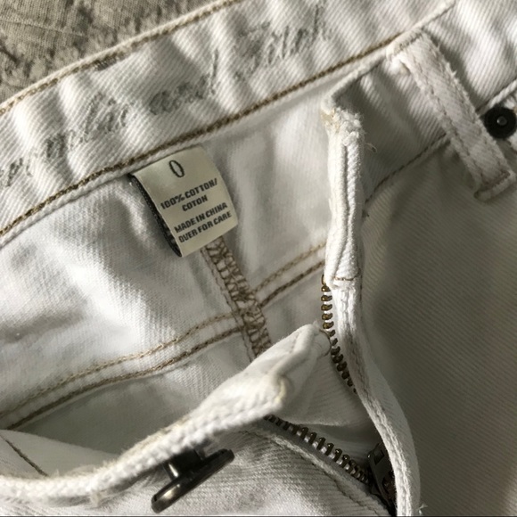 Abercrombie & Fitch Distressed Denim Mini Skirt - Picture 4 of 4